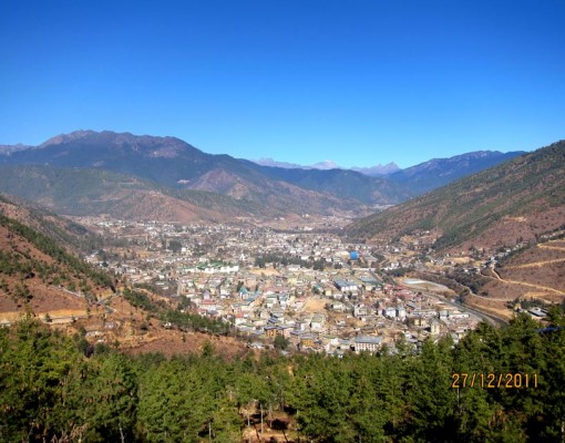 6_Thimphu Valley view